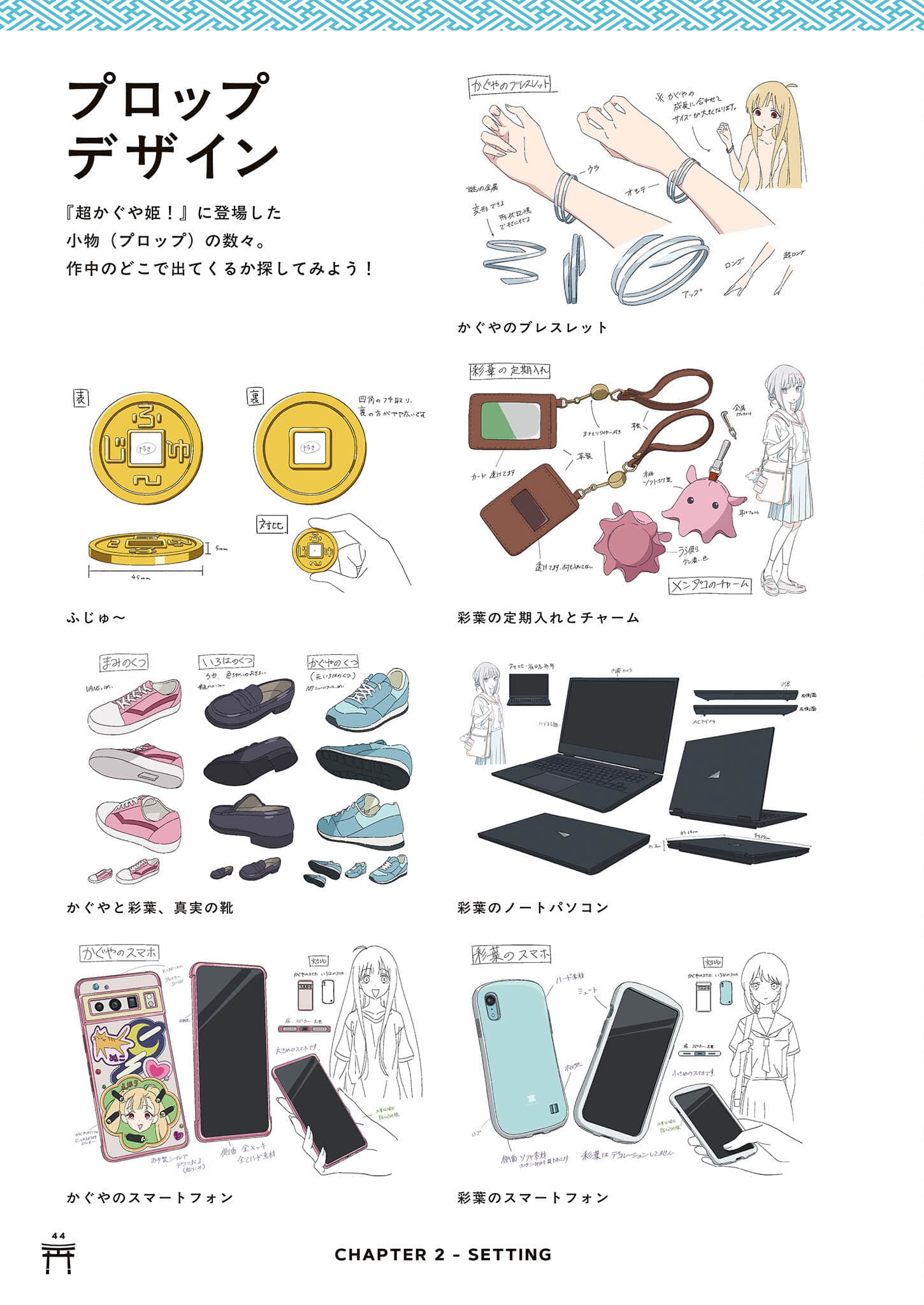 《超时空辉夜姬！》官方资料集：迈向幸福结局的彼方！（日版） ２章插图（14）