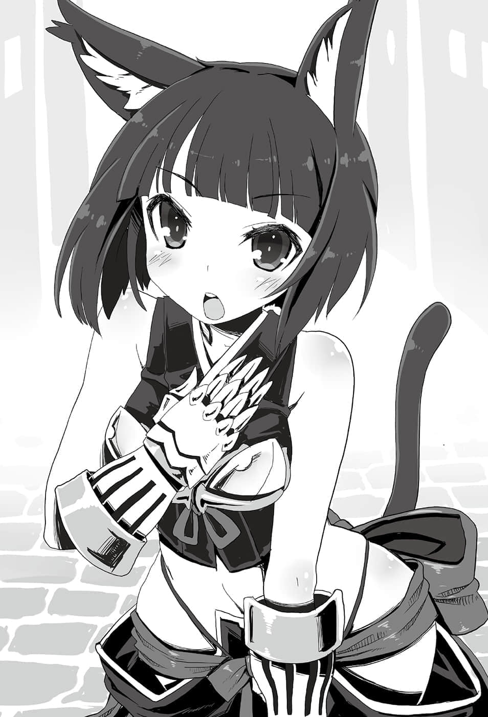 《支配异世界的技能掠夺者～从零开始建造奴隶后宫～》4 1.猫妖精村插图（1）