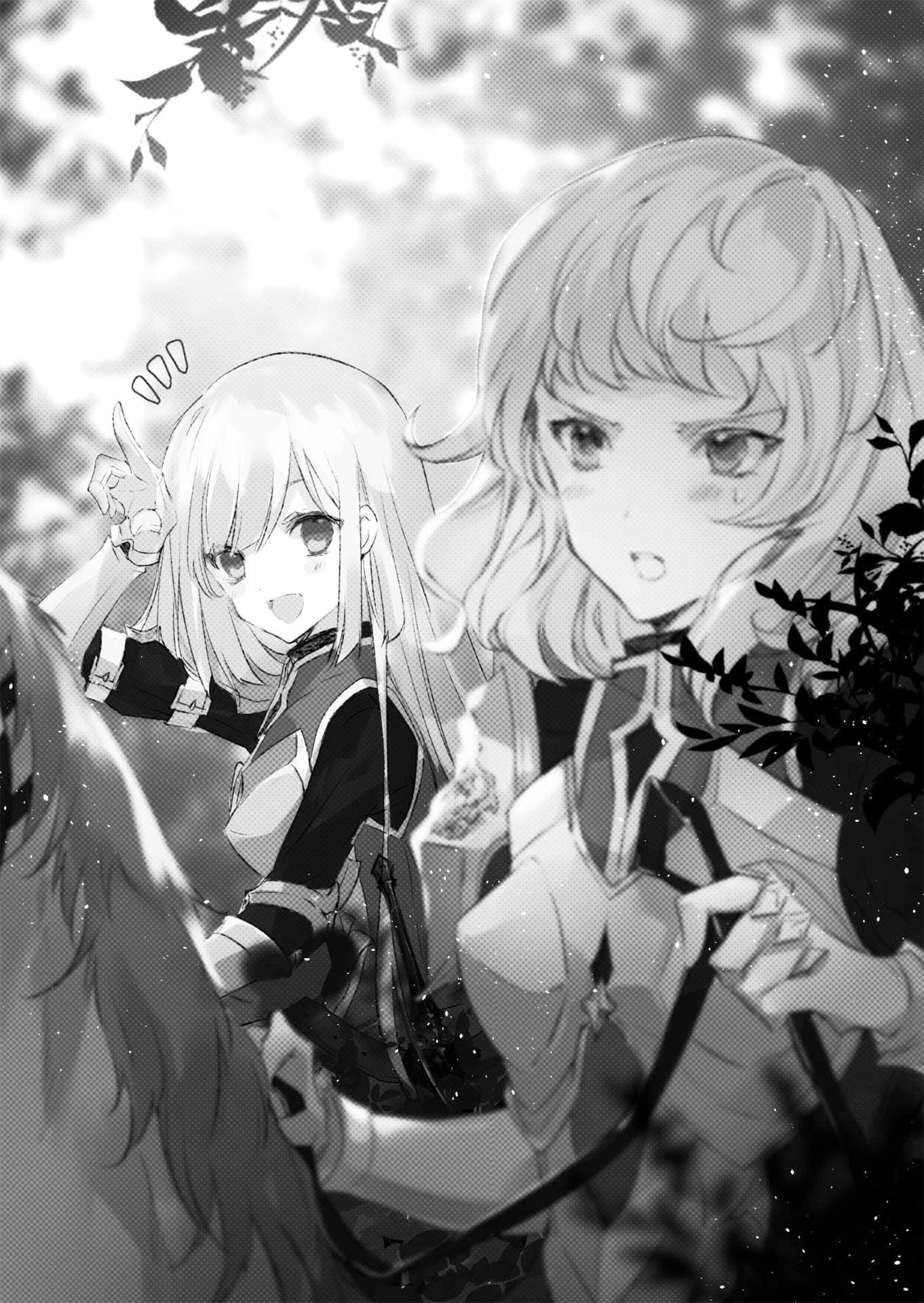 被死神抚养的少女怀抱漆黑之剑小说插图（27）