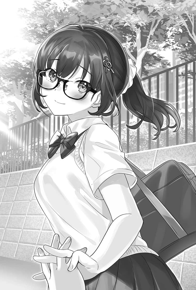 《【好消息】我的不起眼未婚妻在家有够可爱。》3 第12话 觉得我的未婚妻到了新学期就会改变的人举手插图（1）