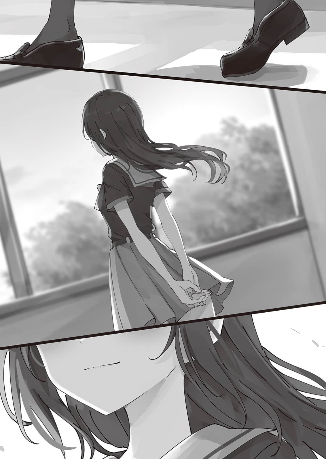 《被夾在百合之間的我,順勢劈腿了》4 終幕「如果當時,她在就好了」插圖(1)