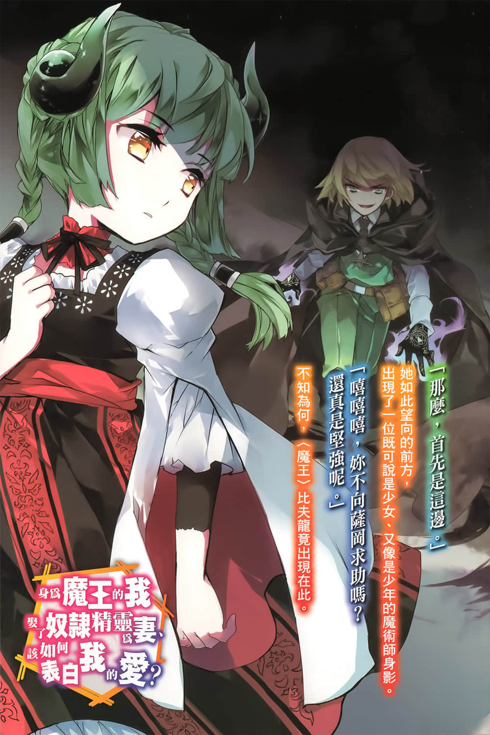《身爲魔王的我娶了奴隸精靈爲妻，該如何表白我的愛？》9 插圖（2）