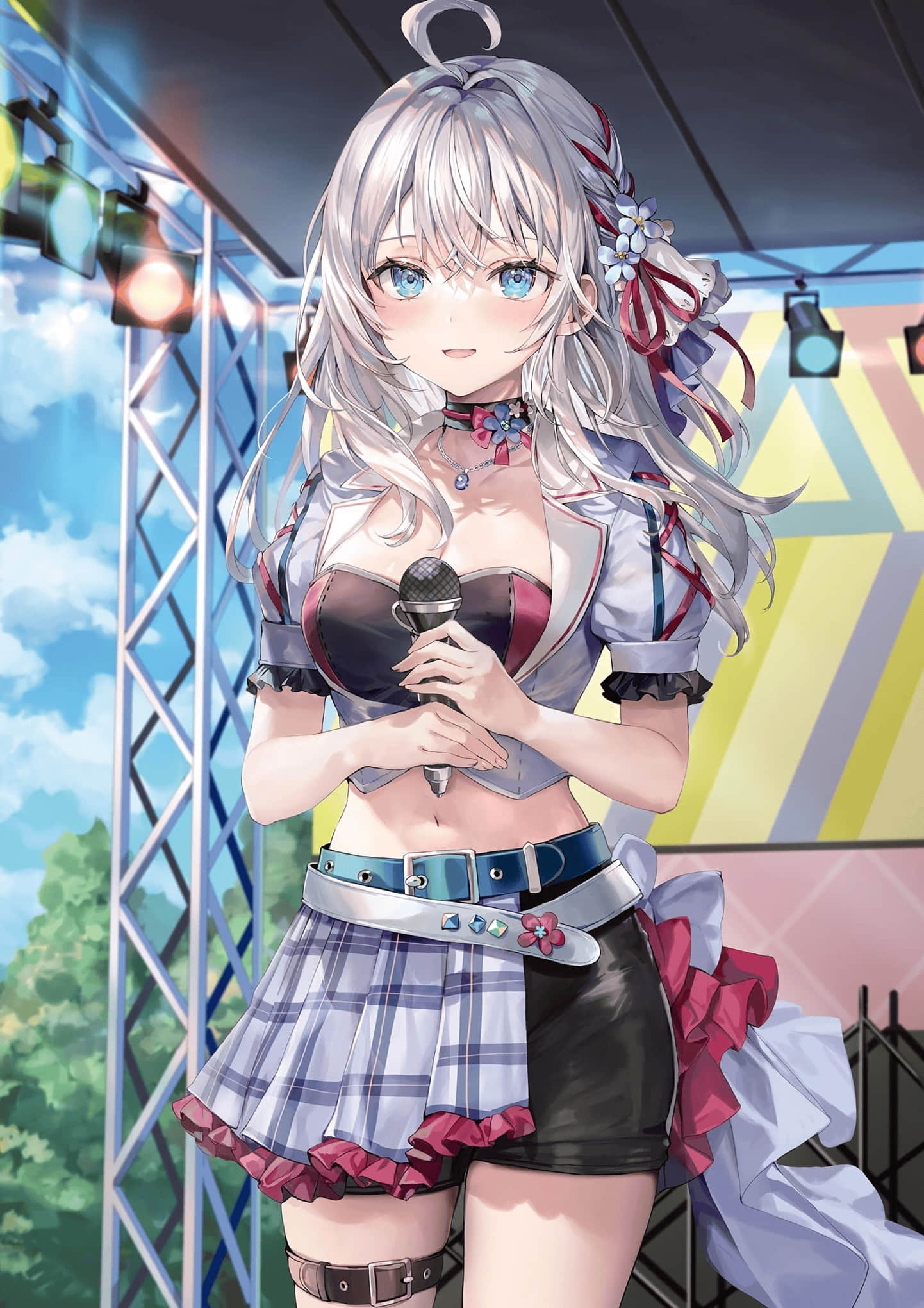 《不时轻声地以俄语遮羞的邻座艾莉同学》ももこ画集 原作小说彩S插画集锦插图（33）