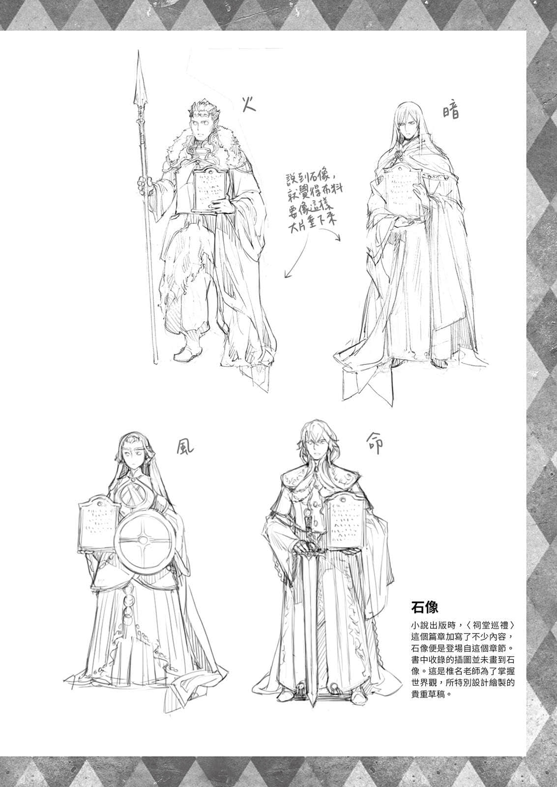 《小书痴的下克上FANBOOK》6 椎名优 角S设定资料集插图（4）
