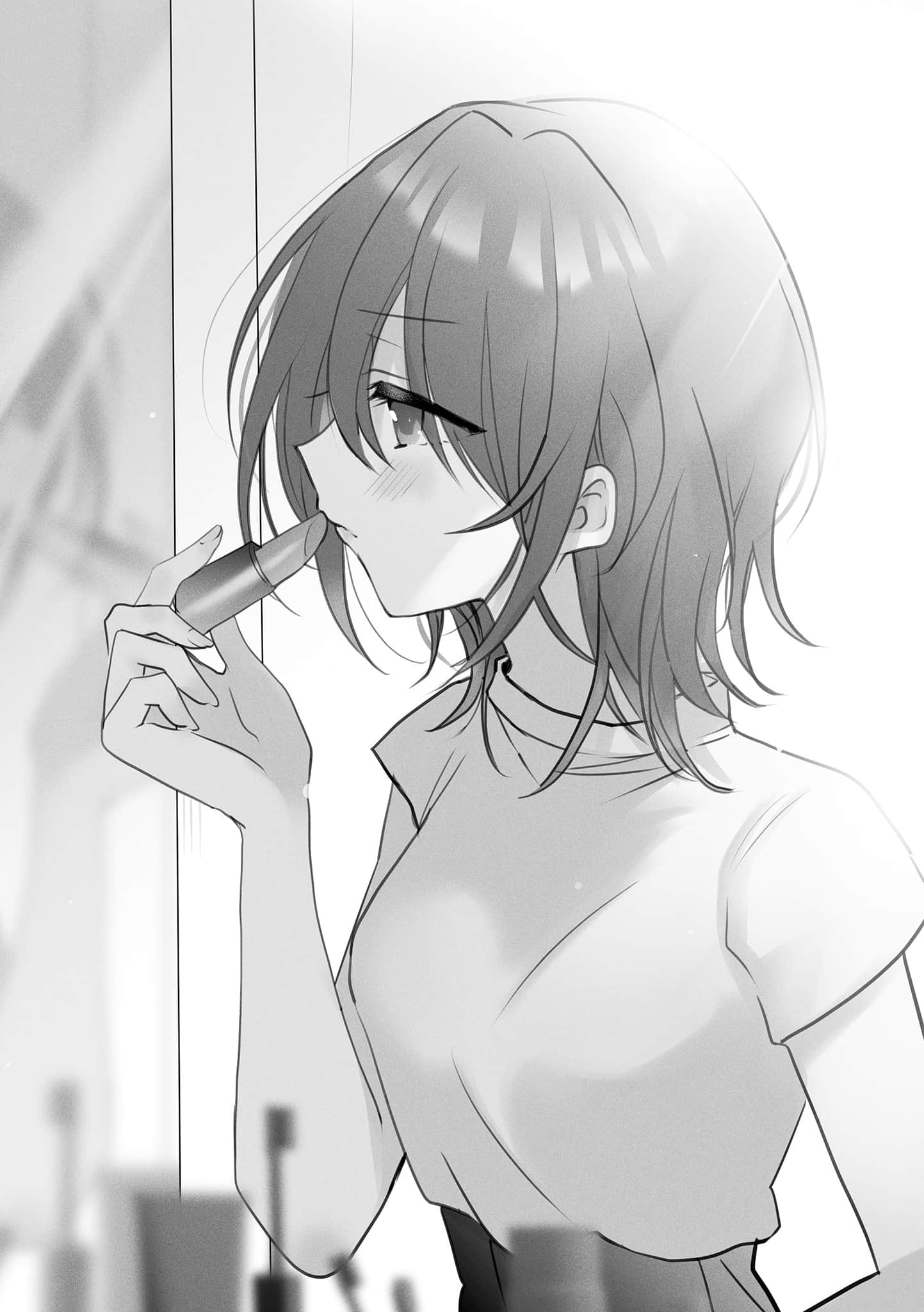 《只有顏值是優點的同學,以猛烈攻勢向我撲來的百合故事。》1 插圖(13)