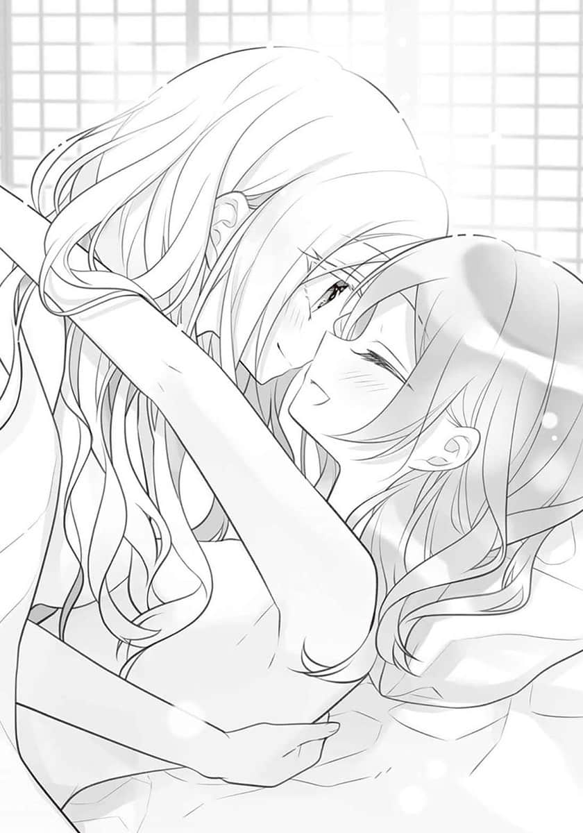 让声称女性之间不可能的女孩，在百日内彻底沦陷的百合故事。小说插图（11）
