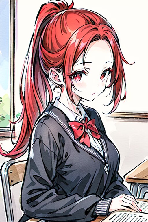 《橘色屋檐下的妹妹》下卷 西村 人设样图3插图（5）