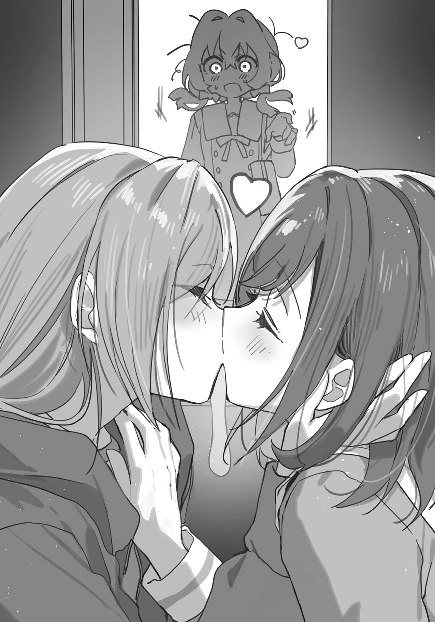 《讓聲稱女性之間不可能的女孩，在百日內徹底淪陷的百合故事。》6 插圖（9）