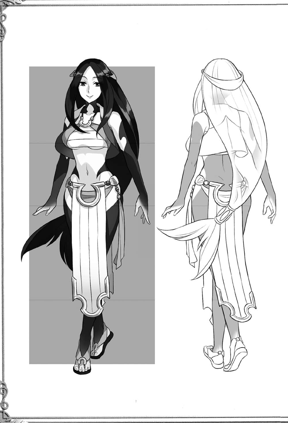 《盾之勇者成名录》10 角S设计原案插图（2）