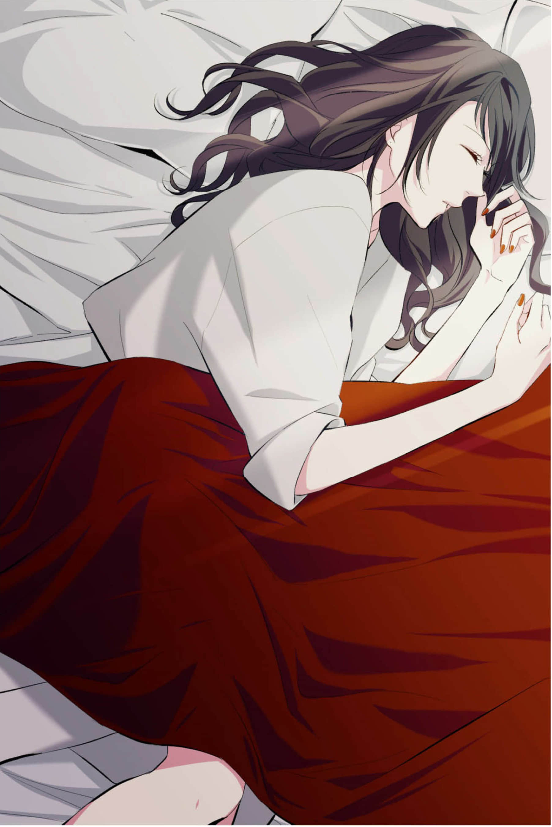 《办公室里开不出百合花》4 她并未察觉到那件事 第13话插图（2）