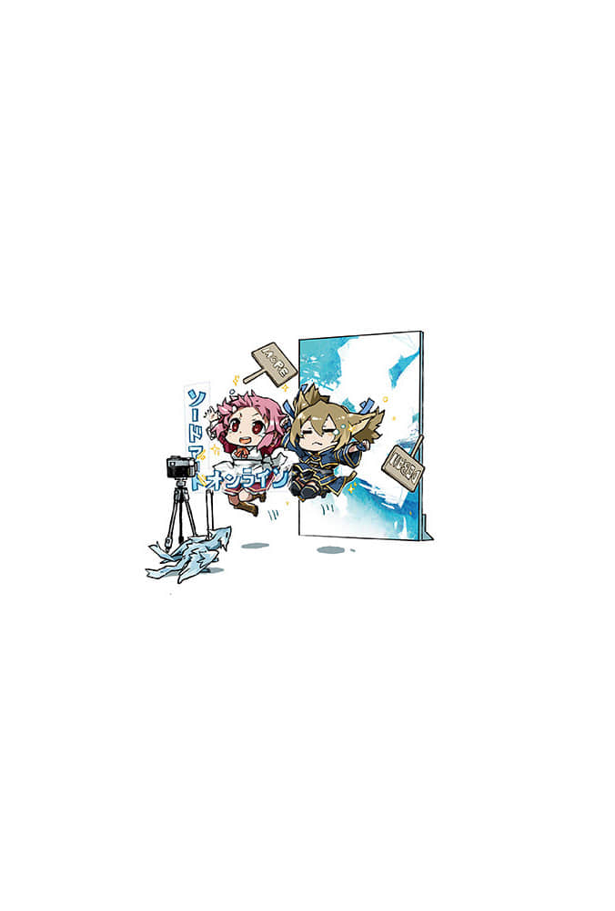 《刀劍神域 Sword Art Online》22 Kiss And Fly 後記插圖（1）