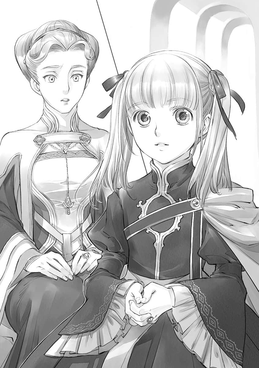 《小书痴的下克上 ～为了成为图书管理员不择手段～》5 女神的化身Ⅲ 与戴肯弗尔格的社交插图（1）