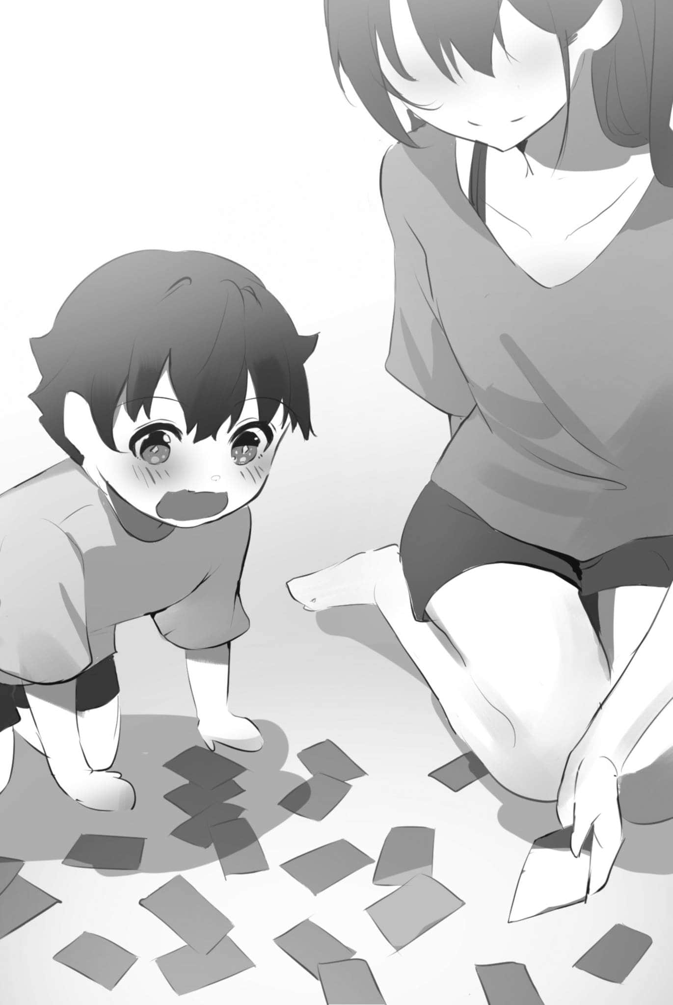 《神明渴求着游戏。挑战众神之少年的终极斗智竞技》4 Intermission.0 少N与少年插图(1)