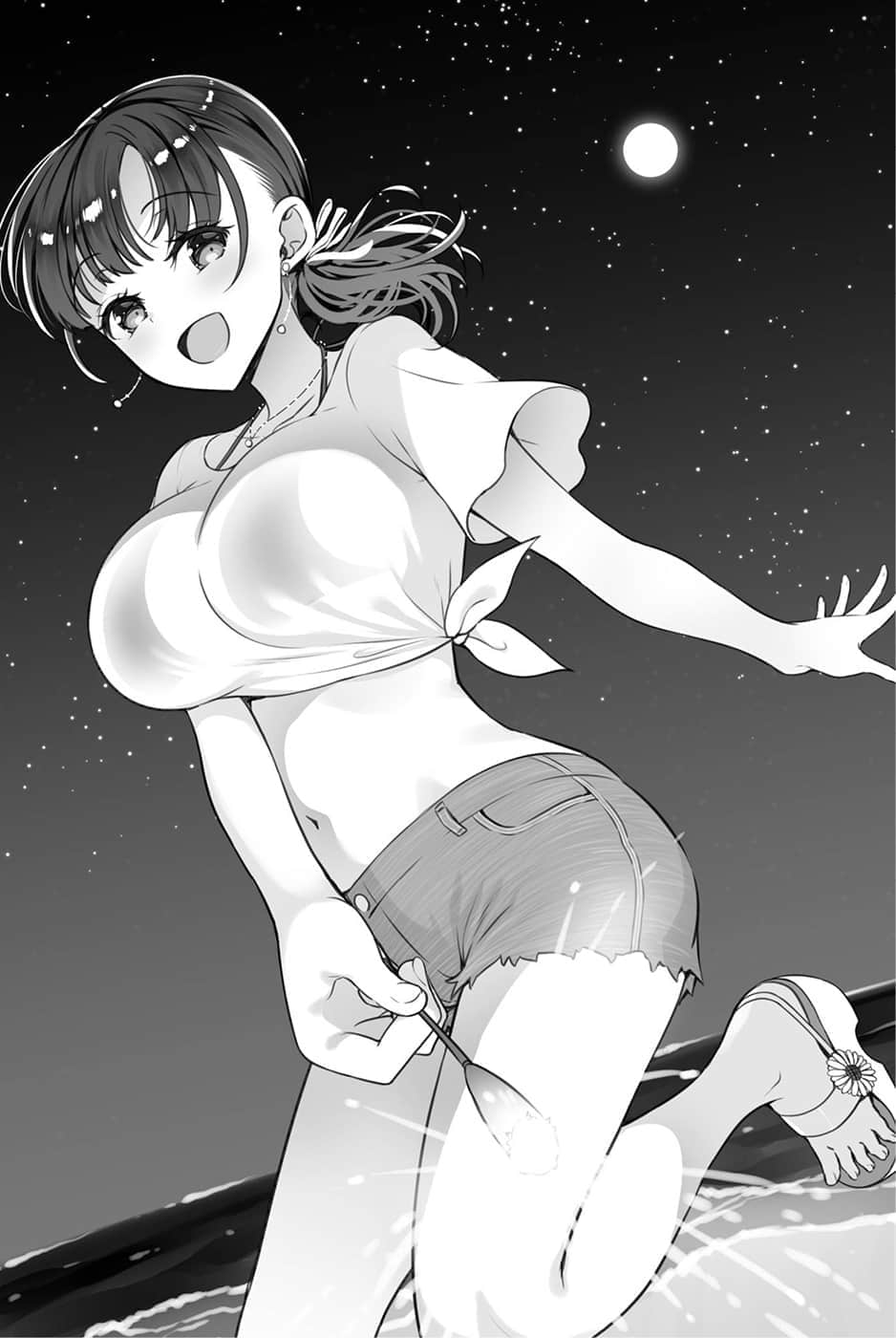 《月收50万却觉得人生乏味的OL，用30万雇佣我对她说「你回来了」，这工作真是好赚》1 终章「与早乙N小姐迎接夏天到来」插图（1）