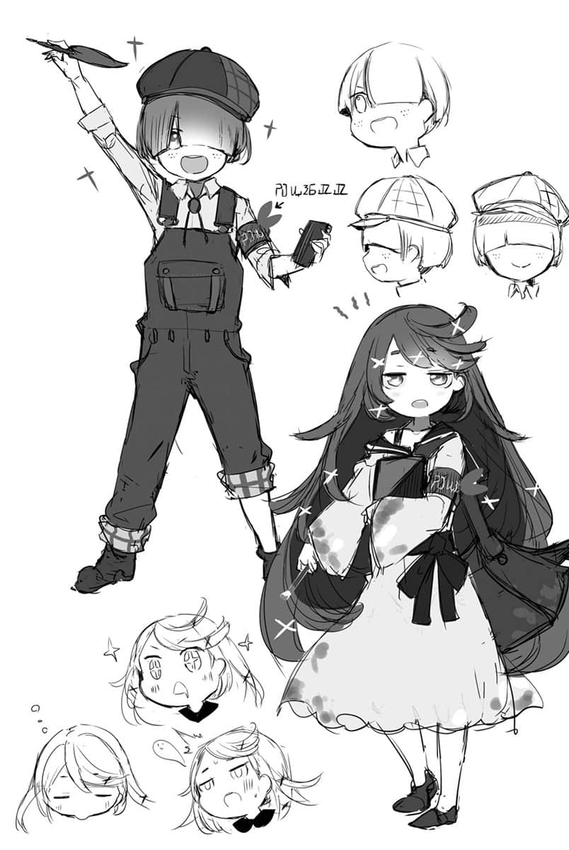 《Re:從零開始的異世界生活》短篇集7 後記插圖（1）
