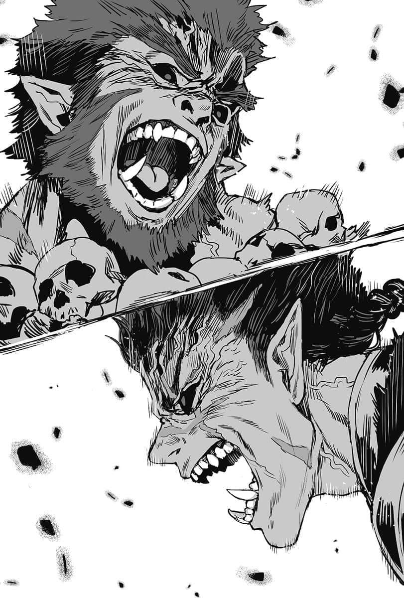 《半兽人英雄物语 忖度列传》1 智人之国 要塞都市克拉塞尔篇 8 英雄VS魔兽大队长插图（1）