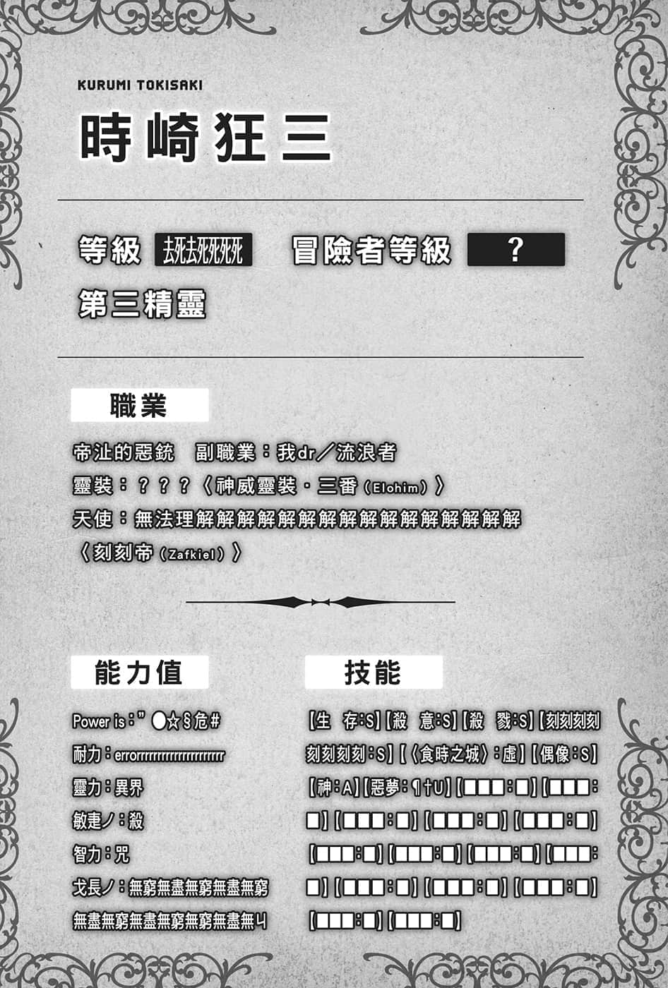 《約會大作戰 DATE A BULLET 赤黑新章》6 ○序幕插圖（5）