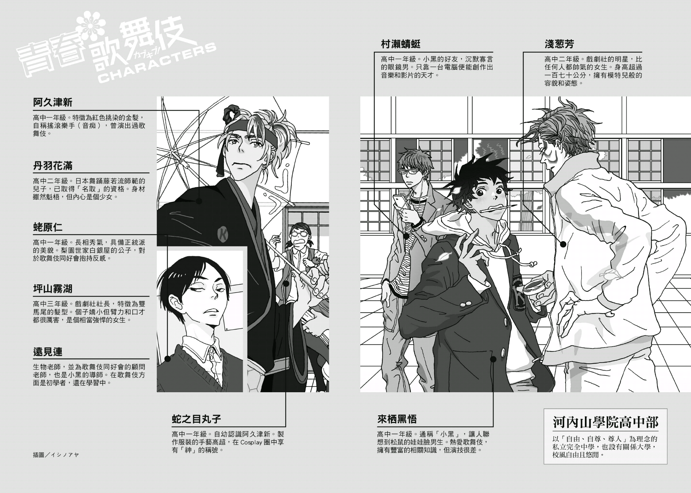 青春歌舞伎小说插图（4）