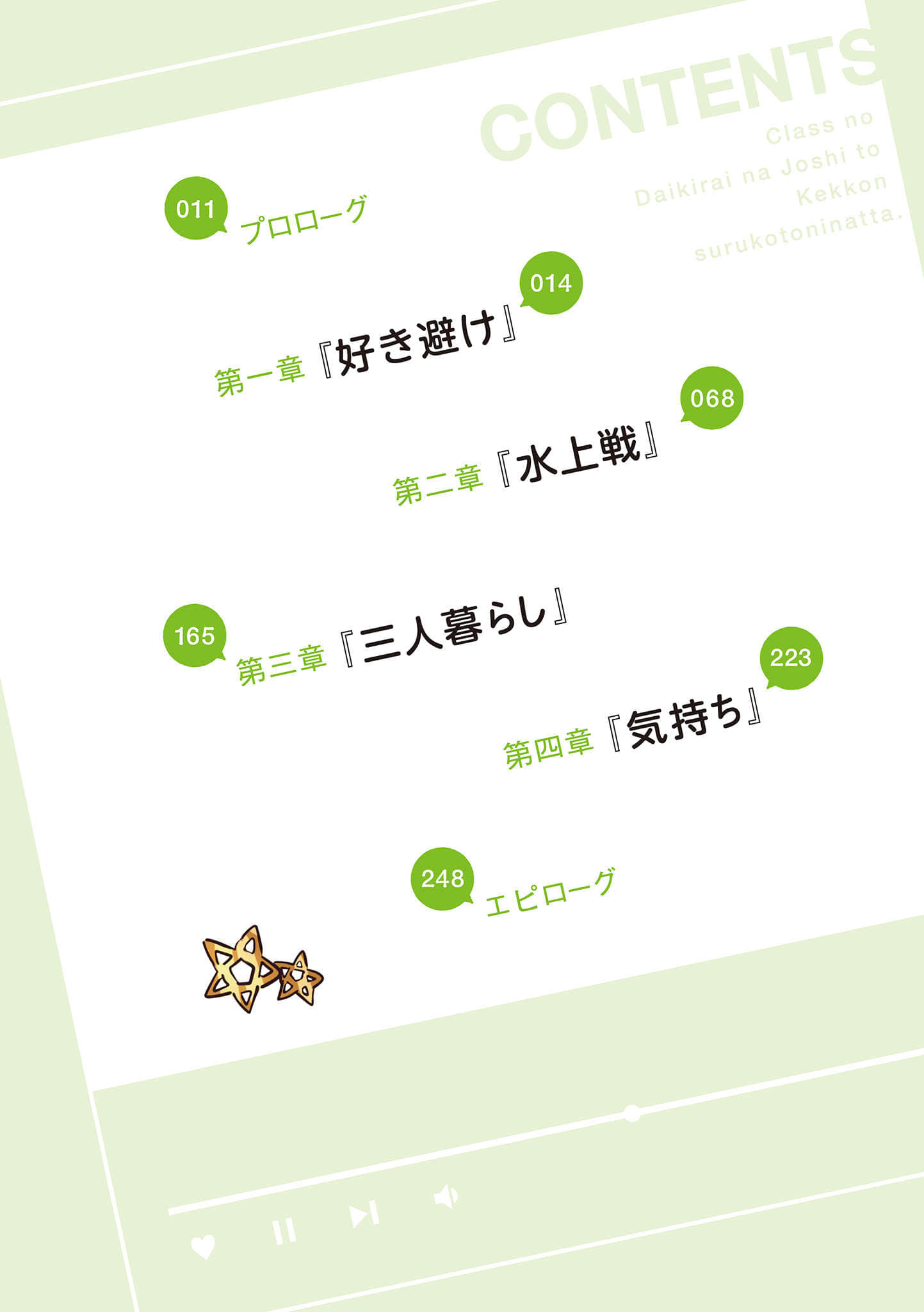 我和班上最討厭的女生結婚了。小說插圖（117）