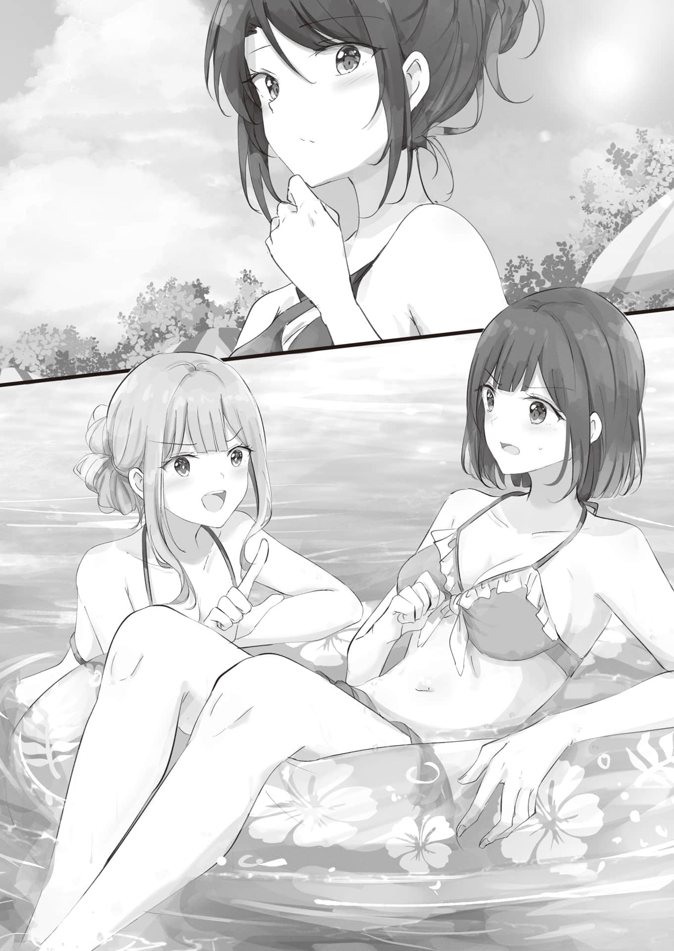 被夹在百合之间的我，顺势劈腿了小说插图（42）