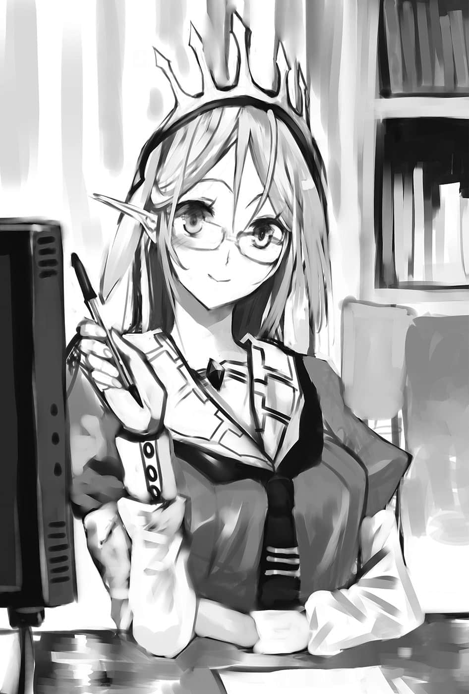 《精灵、比基尼与机关枪！》1 插图（10）