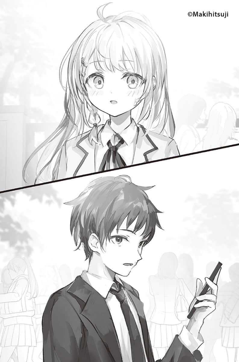 对恋爱中的少女传达爱意，只需三十一字就足够！小说插图（13）