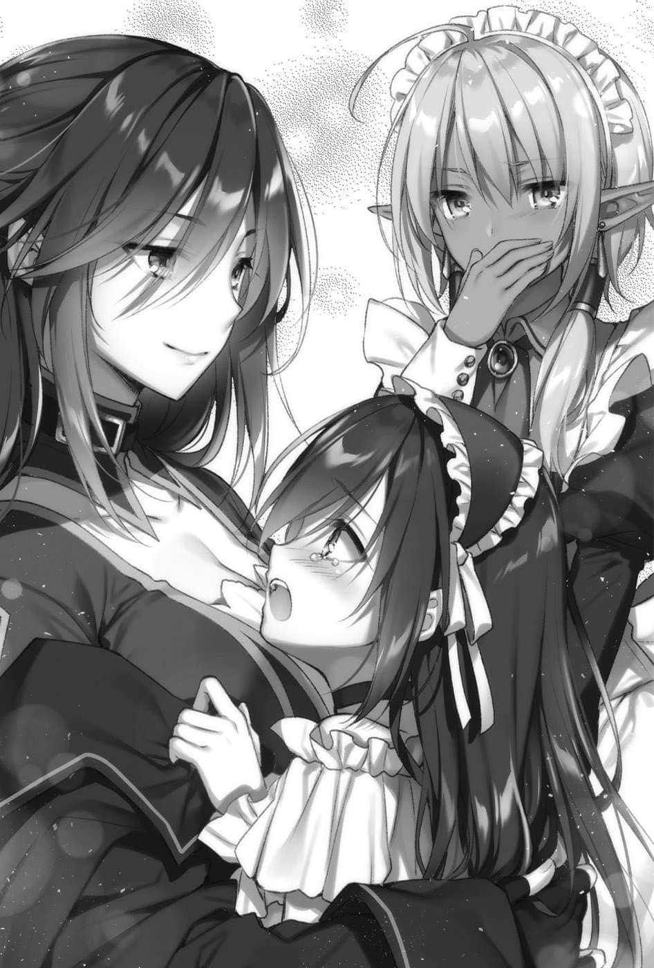 《打倒女神勇者的下流手段》4 实在很抱歉,怪胎变多了。 非尾声插图(2)