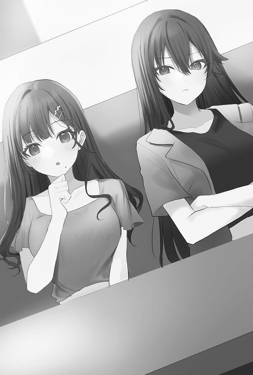 《鄰座的不良少女清水同學染黑了頭髮》4 插圖（14）