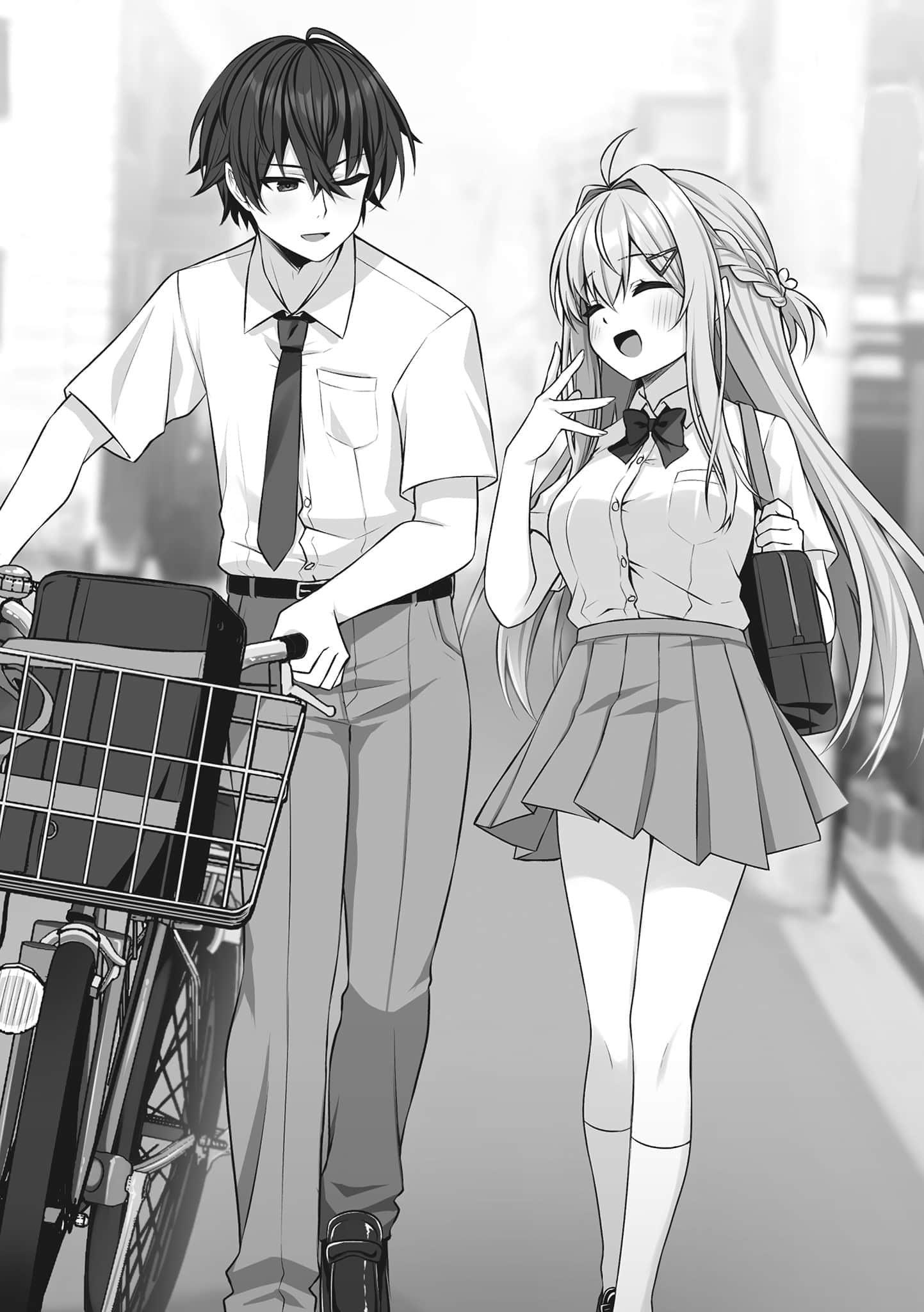 《同班同学的残念系美少女,就算付钱也想和我交朋友》1 终章 因为朝阳格外M丽插图(1)
