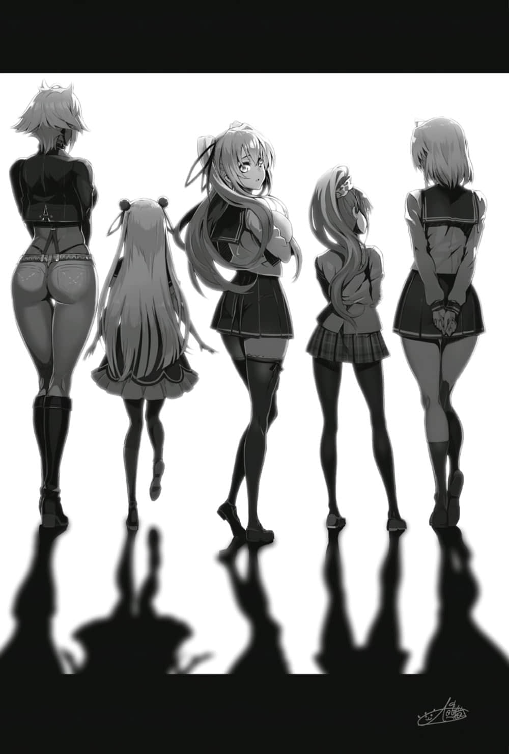 《新妹魔王的契约者》10 后记插图（1）