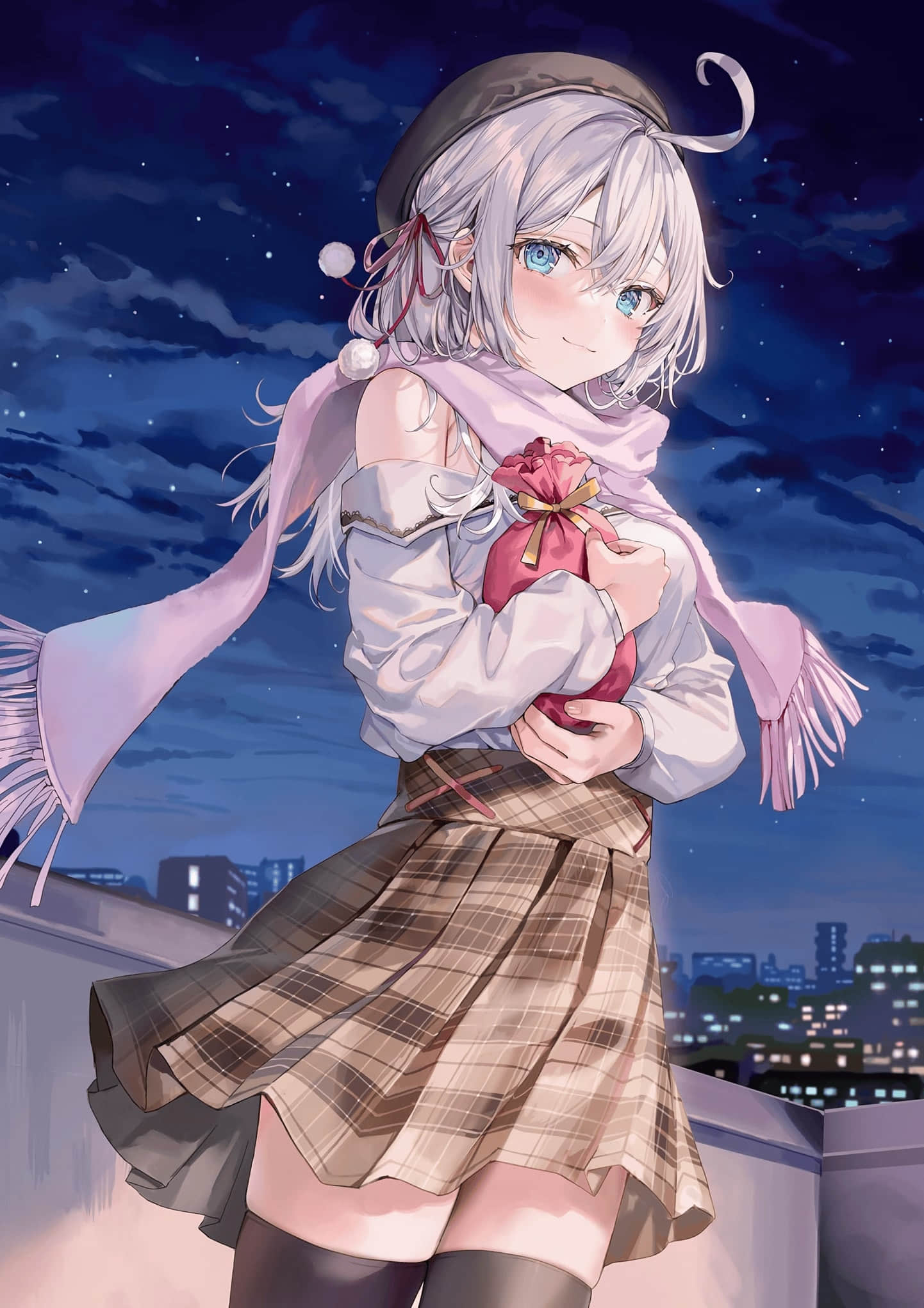 《不时轻声地以俄语遮羞的邻座艾莉同学》ももこ画集 原作小说彩S插画集锦插图（43）