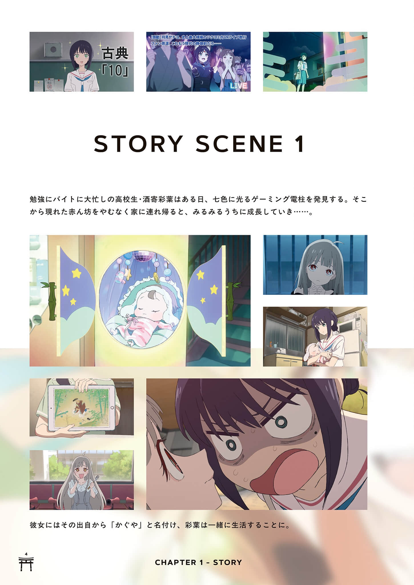 《超时空辉夜姬！》官方资料集：迈向幸福结局的彼方！（日版） １章插图（2）