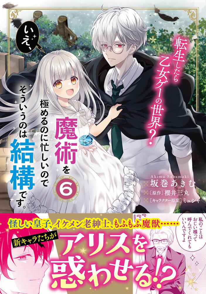 《轉生到了乙女遊戲世界？不，我正忙着鑽研魔術，那種事就免了吧》6 第一學年的夏天 封面插圖（1）