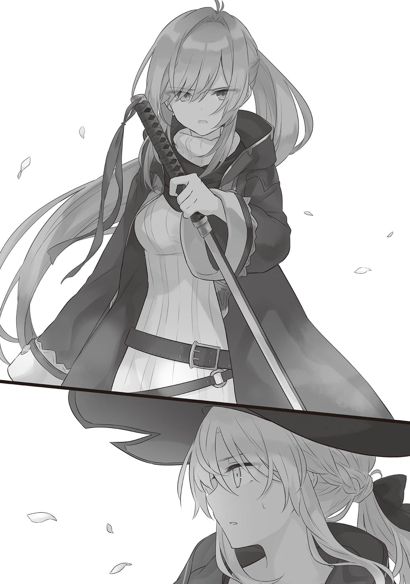 《魔女之旅》13 第四章 刀的詛咒和兩人的故事插圖（2）