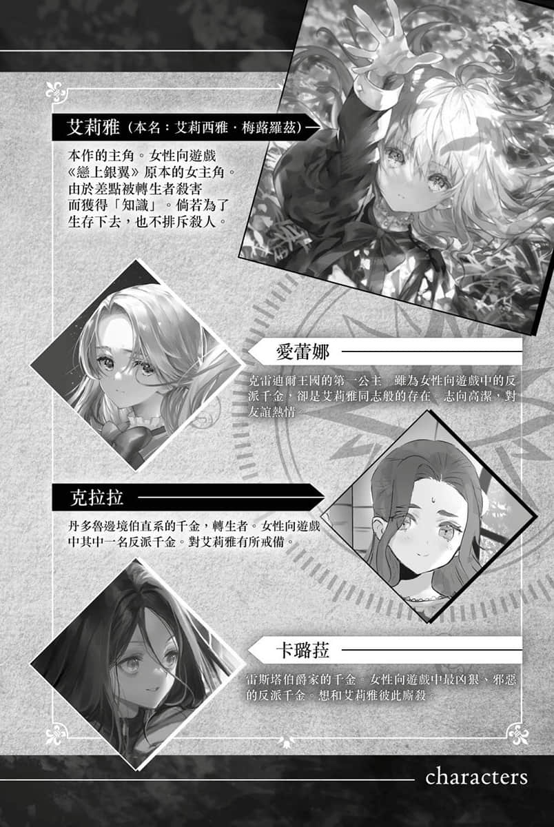 《身为女性向游戏的女主角挑战最强生存剧》Ⅳ 第一部 流浪篇 杀戮的灰姑娘 插图（6）