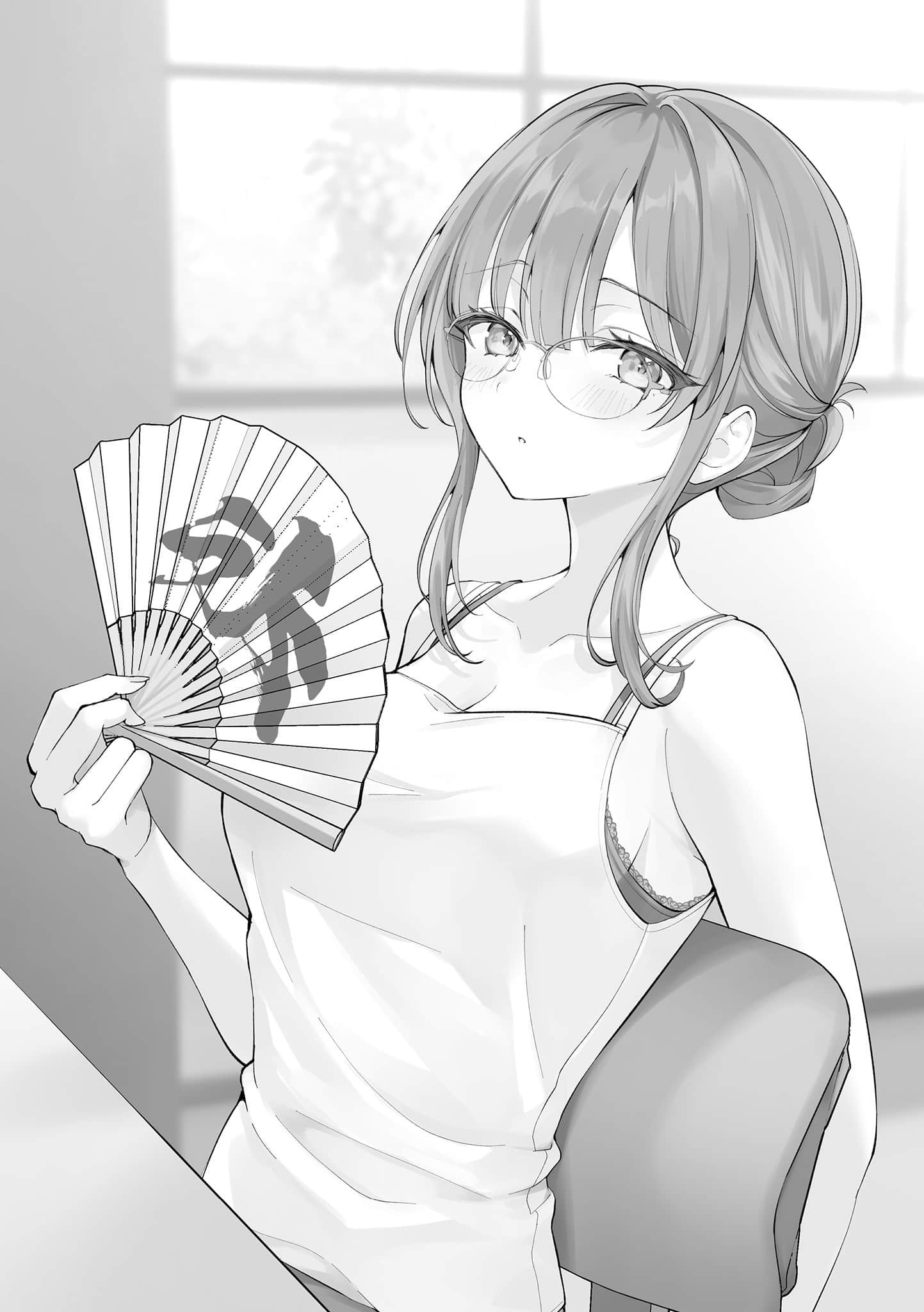 把喜欢的女生收作女仆后，她居然在我的房间里偷偷地在搞些什么小说插图（32）