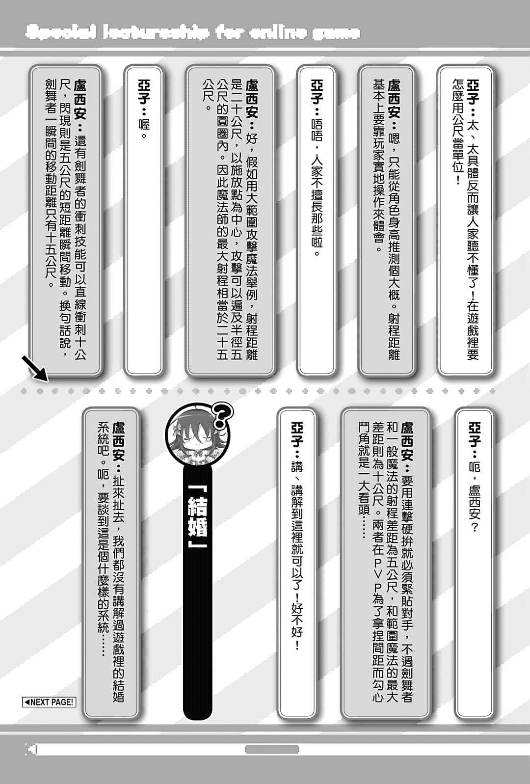 《线上游戏的老婆不可能是女生？》7 特别讲座 菜鸟亚子和卢西安的教教我！线上游戏我问你答！插图（2）