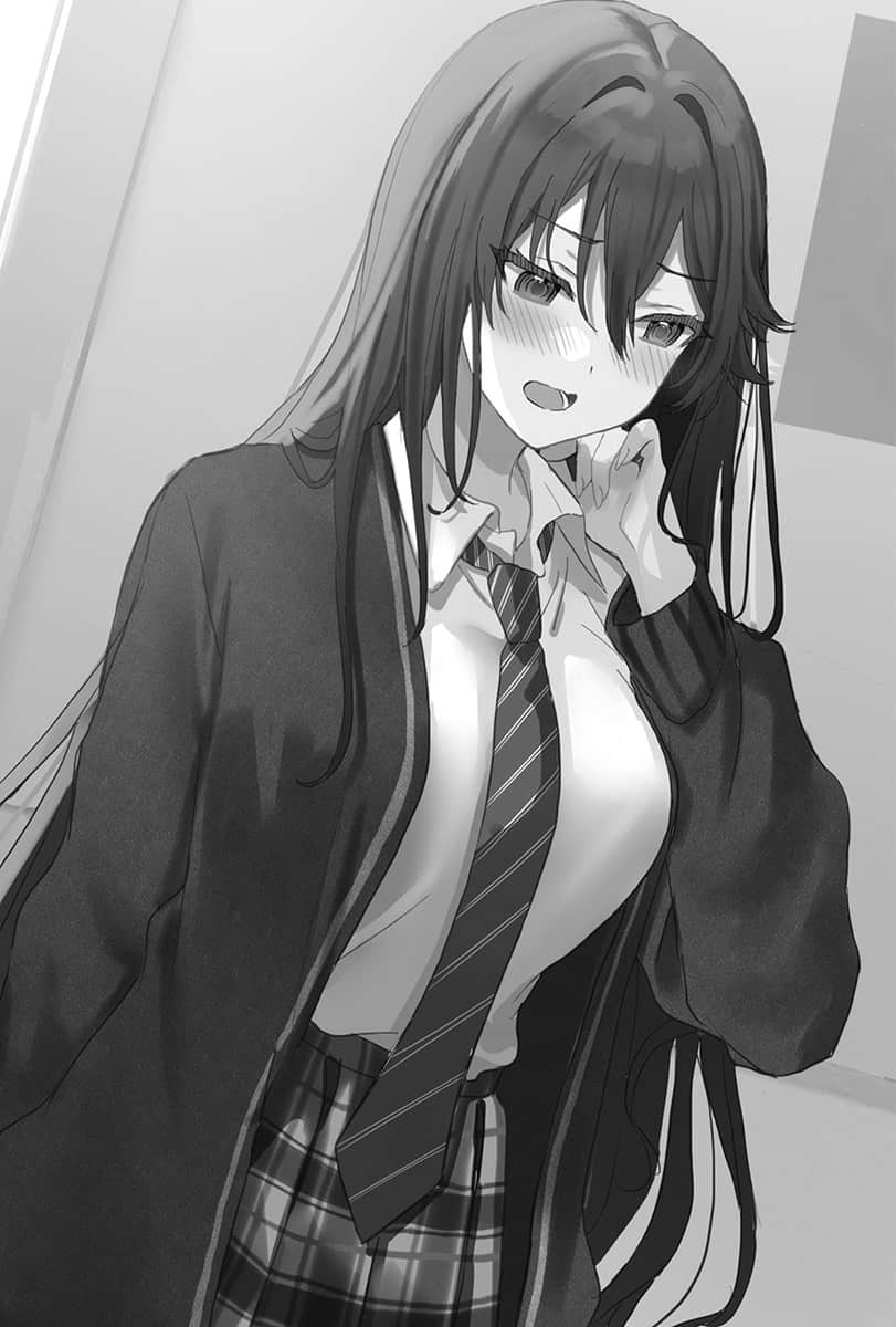 《鄰座的不良少女清水同學染黑了頭髮》2 插圖（10）