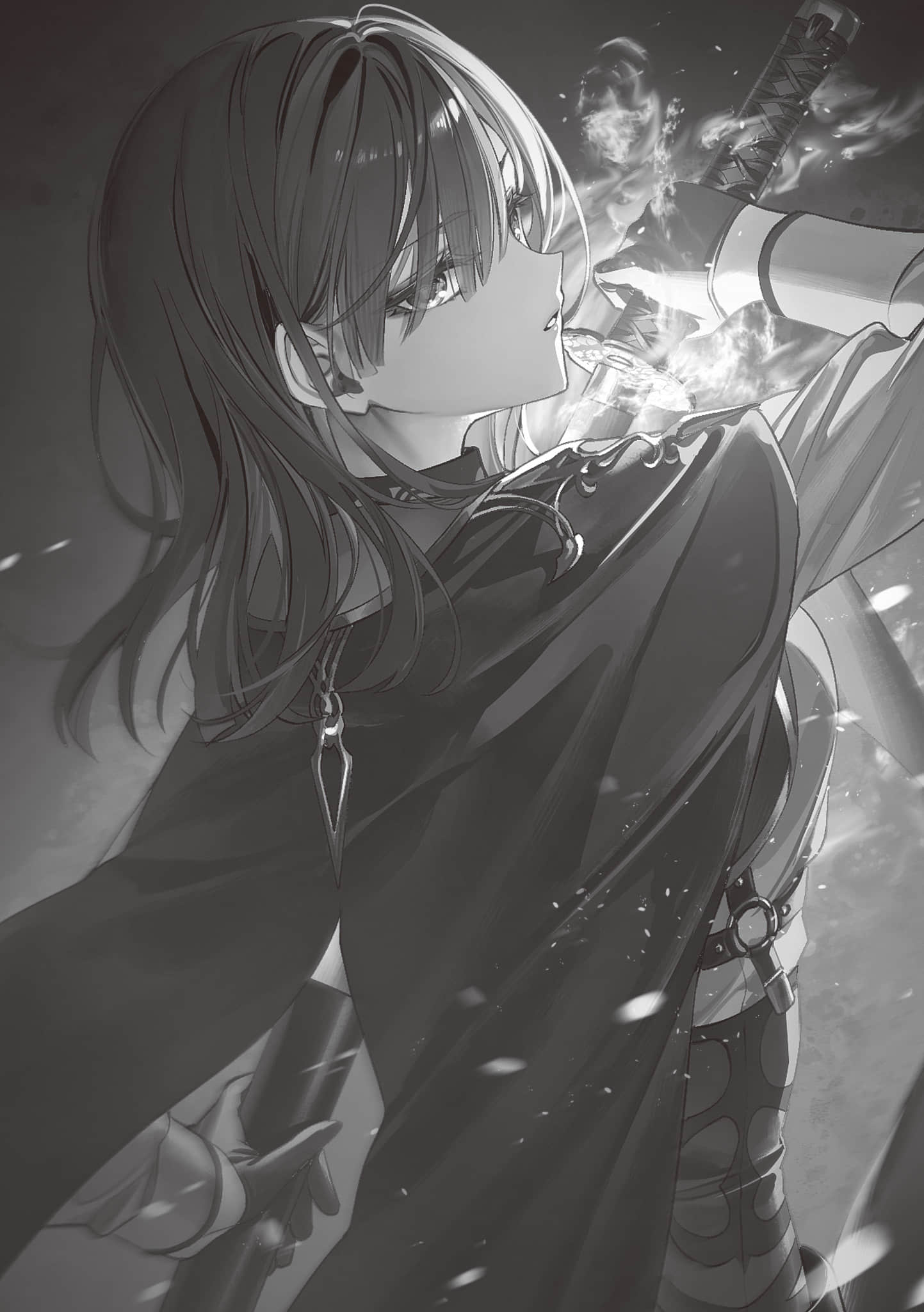 《Howling Blaze 葬焰劍士與不死魔女》1 插圖（8）
