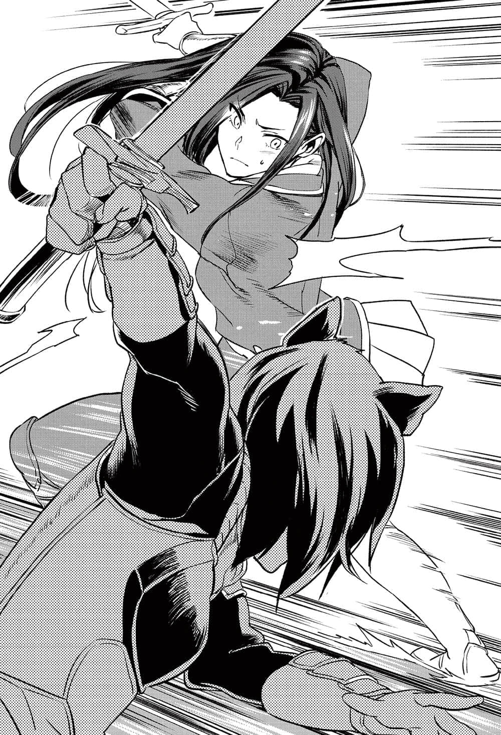 《尼特族的异世界就职记》7 第19话 莎蒂的战斗插图（1）