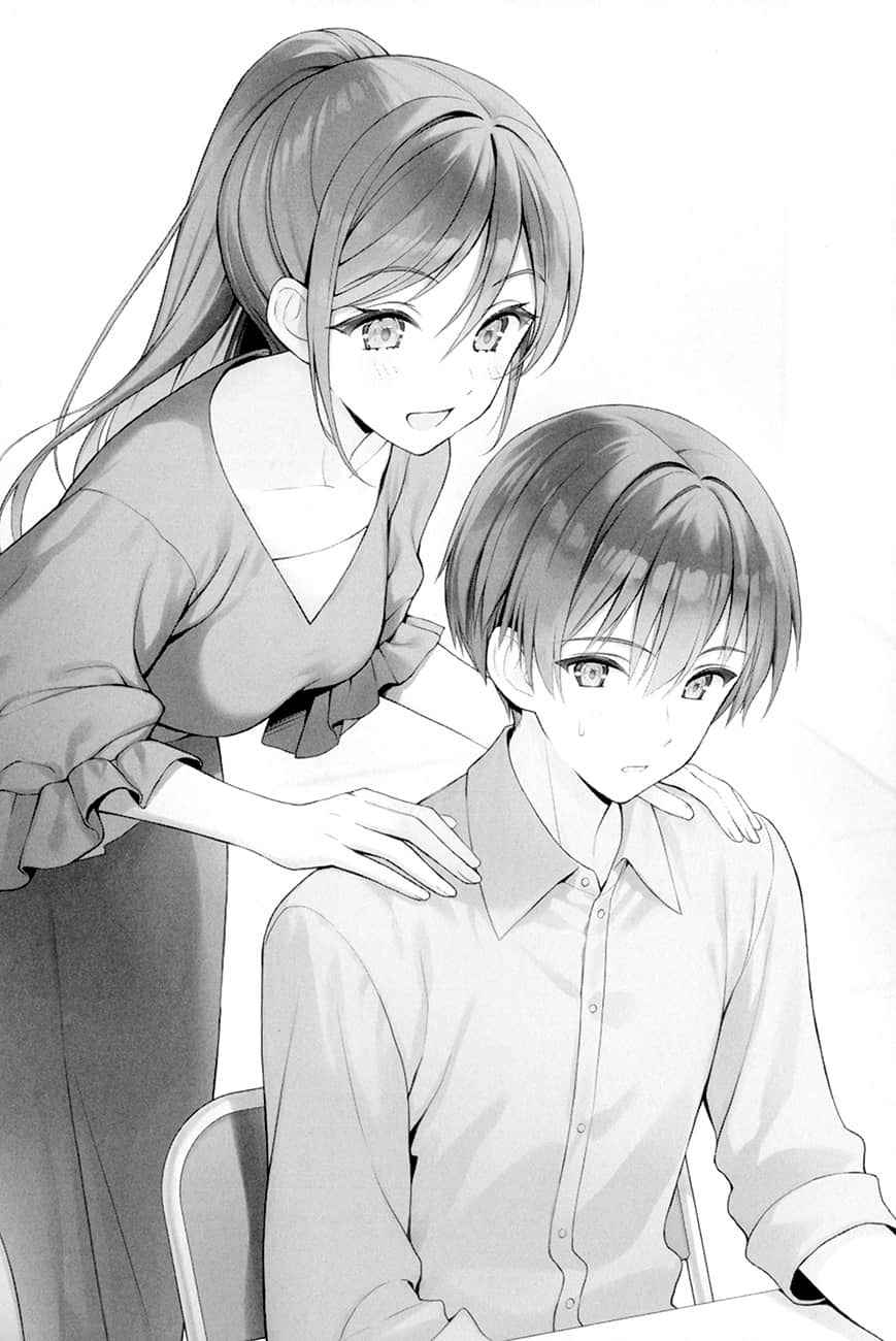 《我和天才女演員青梅竹馬，要在熒幕上挑戰接吻鏡頭了》1 第一章 突然的重逢插圖（1）