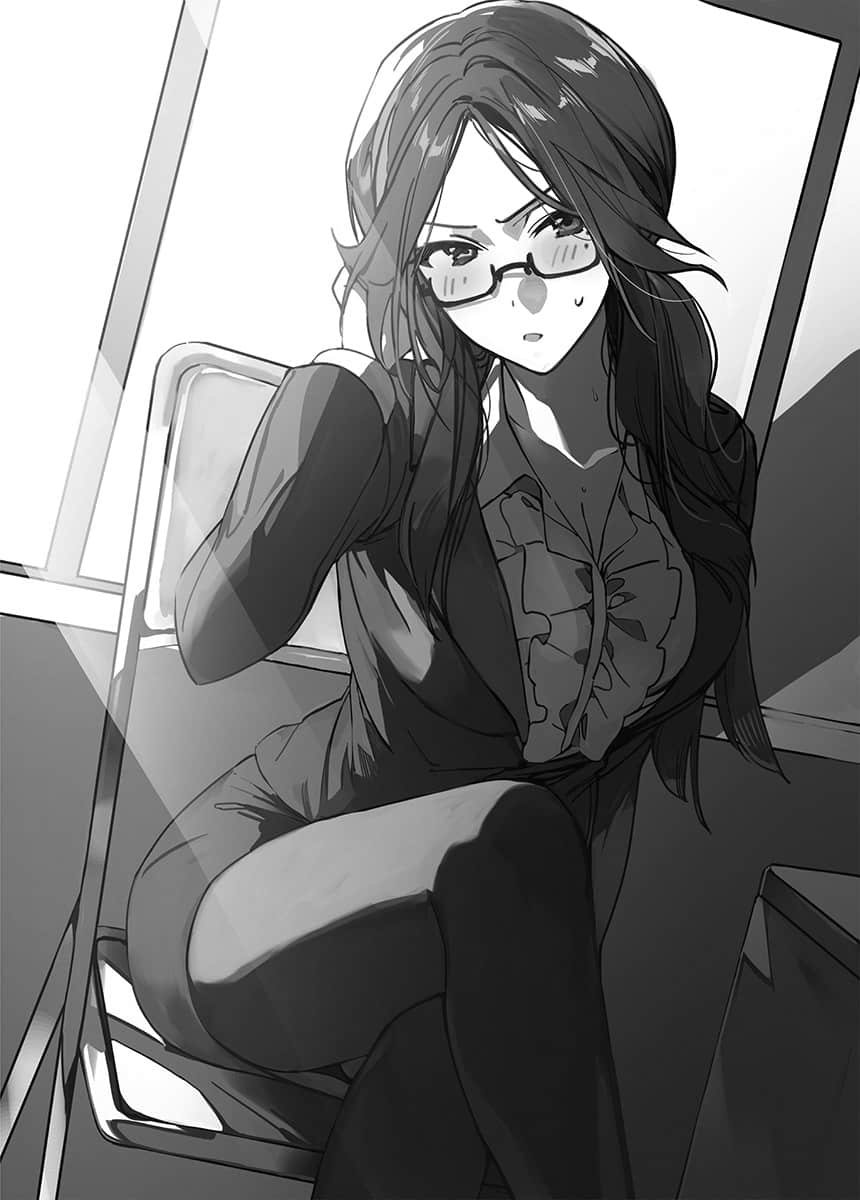 造成我心理陰影的女生們今天也不時偷看我，只可惜爲時已晚小說插圖（20）