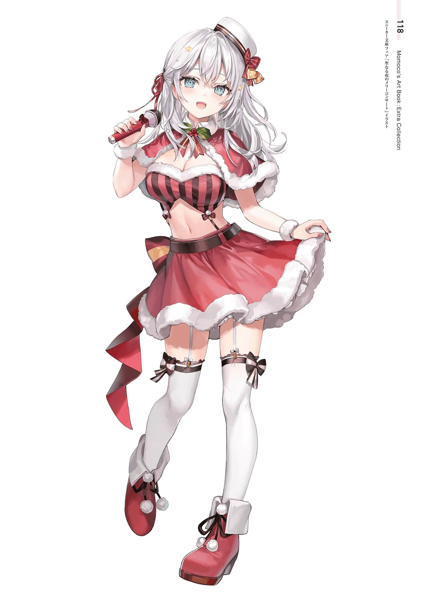 《不时轻声地以俄语遮羞的邻座艾莉同学》ももこ画集 其他插画集锦插图（4）