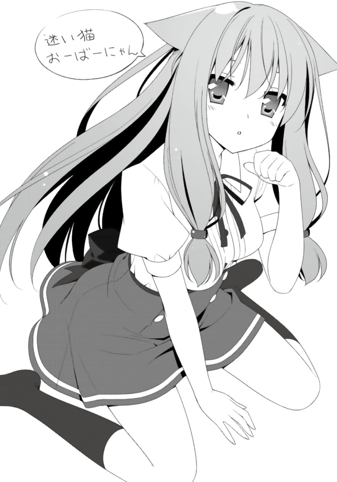《娇蛮猫娘大横行！》3 ……捡我吗？ 后记插图（1）