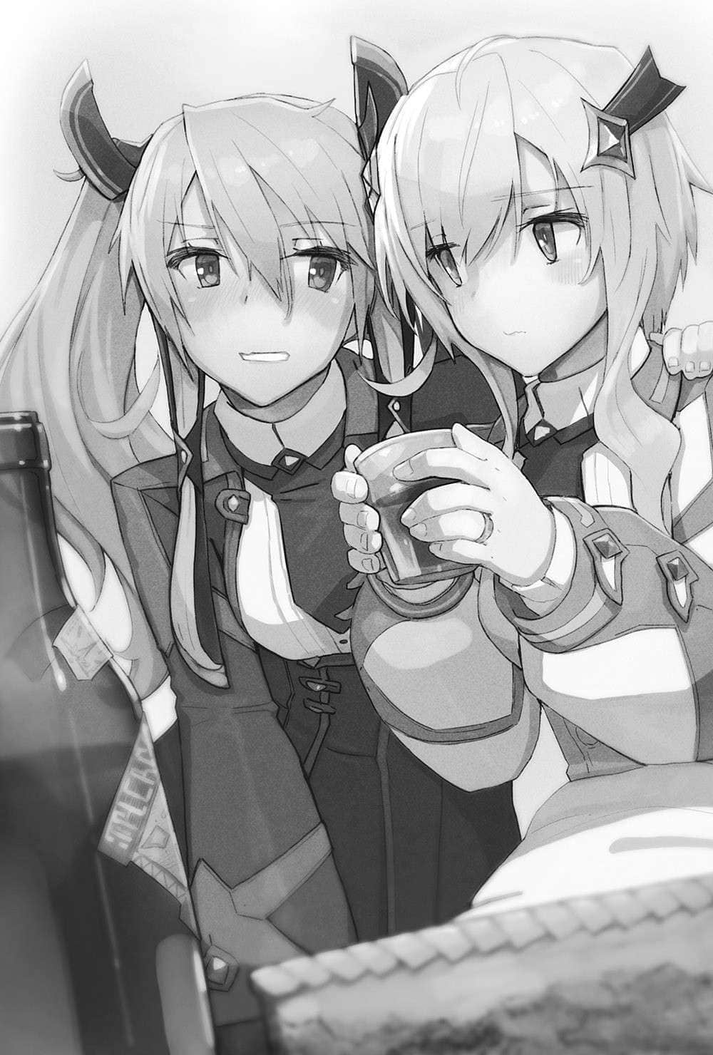 《魔王学院的不适任者 ～史上最强的魔王始祖，转生就读子孙们的学校～》4〈上〉 2【胜利的M酒】插图（1）