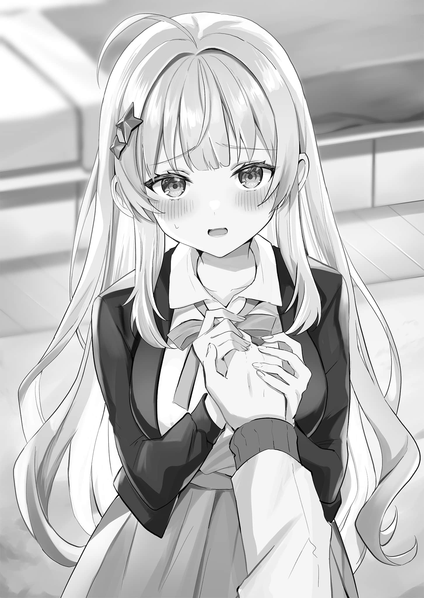 《开始远距教学后，我跟班上第一美少女同居了》1 插图（8）