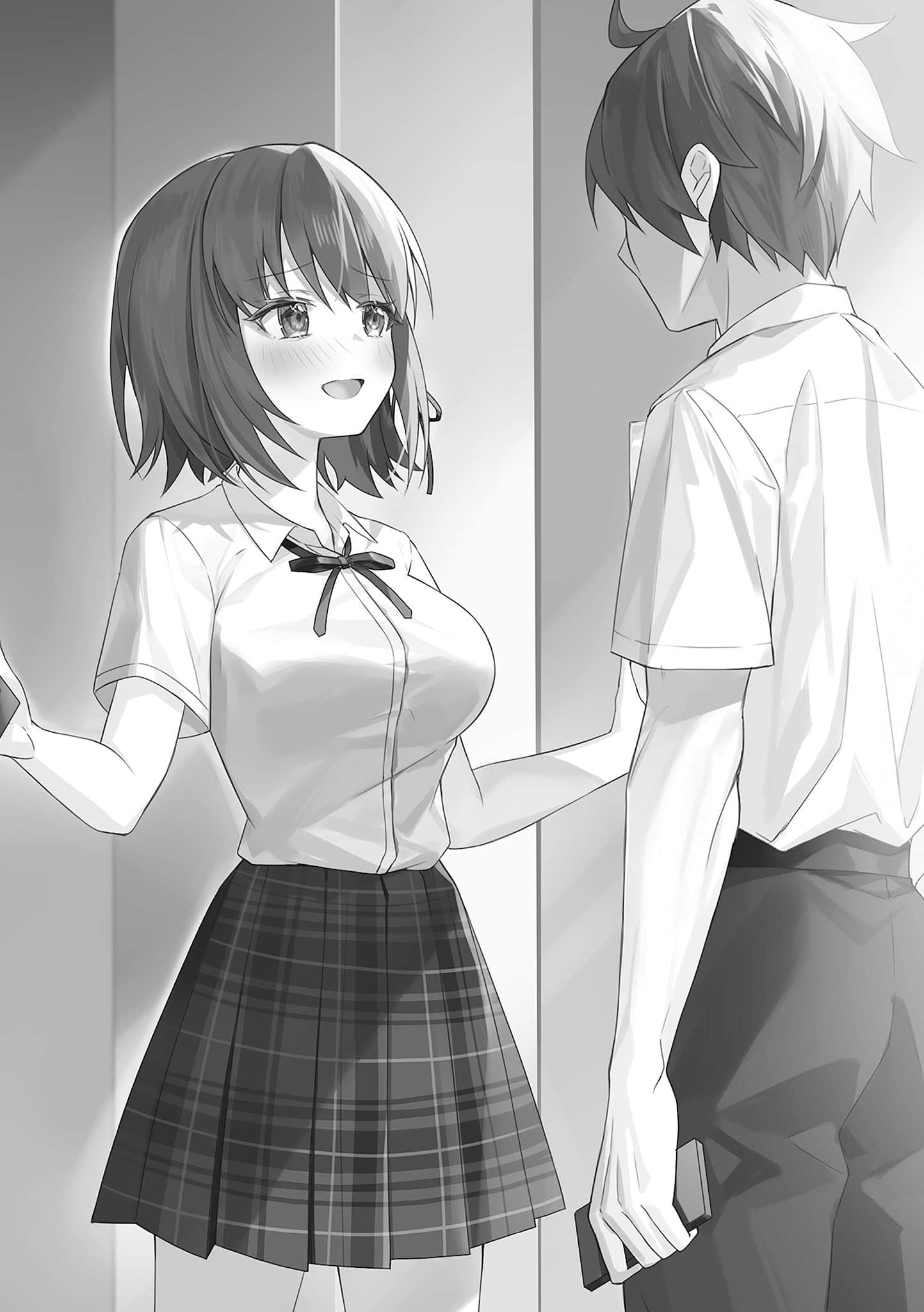 《要是和只对我冷淡的友利同学说『我知道你有隐藏账号』的话会怎么样？》2 第7话 在联系之外的东西插图（1）