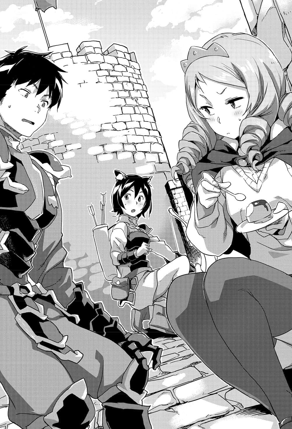 《尼特族的異世界就職記》3 第4話 勝的戰場插圖(1)