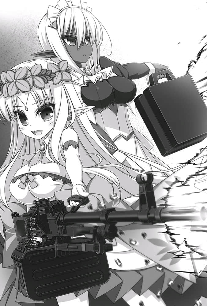 《軍武宅轉生魔法世界，靠現代武器開軍隊後宮!?》4 插圖（5）