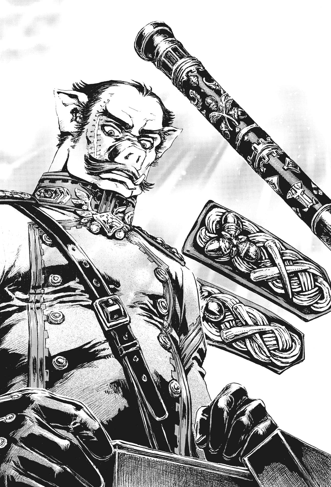 《奥尔森王国史 ～野蛮的兽人之国如何烧毁和平的精灵之国～》4 第三章 黑麦与军队插图（1）